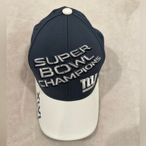 Reebok New York Giants Super Bowl XLVI Champions Official On Field Hat Cap